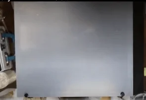 舞黒透のアクリル、シールを剥がす前