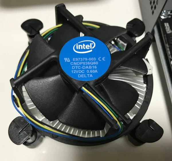 core i7 8700付属のファン