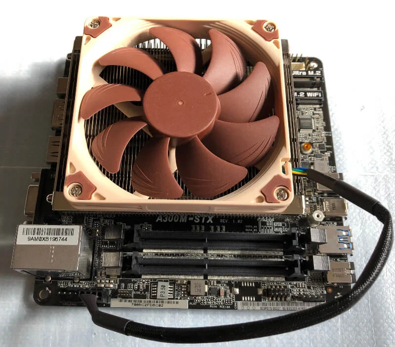 RyzenでDeskMiniが使えるA300にCPUクーラーを載せる