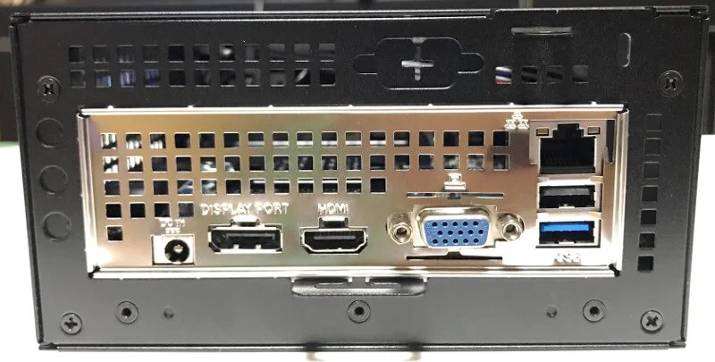 Deskminiのバックパネル