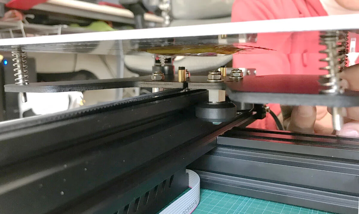 Ender-3xのベッドを水平に調節する