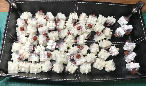 ErgoDash用のキースイッチ