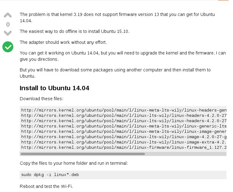 レッツノートCF-RZ5にLinuxMintを入れて無線LANを使えるようにする