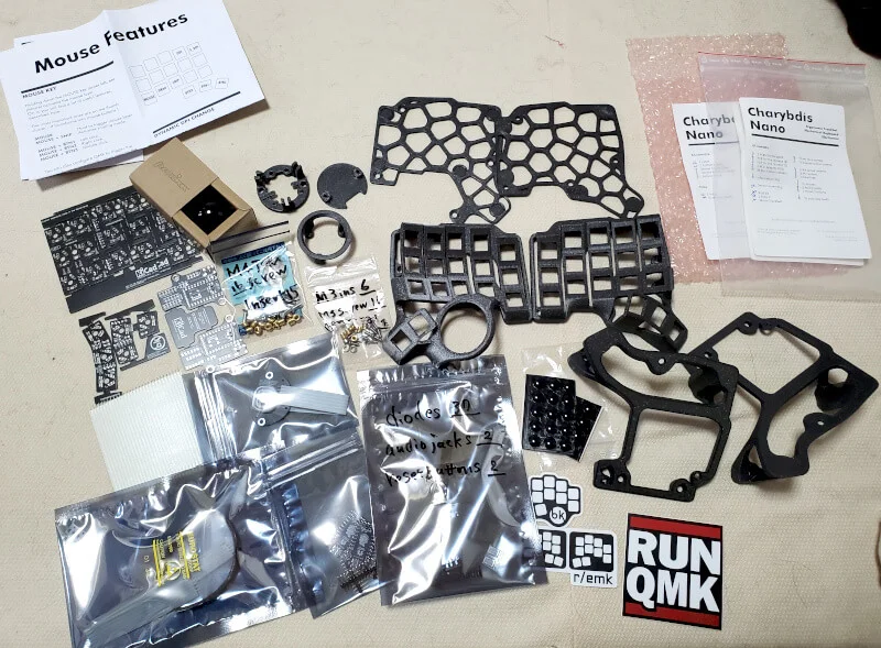 Charybdis Nanoのキット