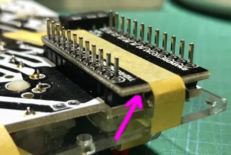 Mint60でProMicroをPCBに載せる