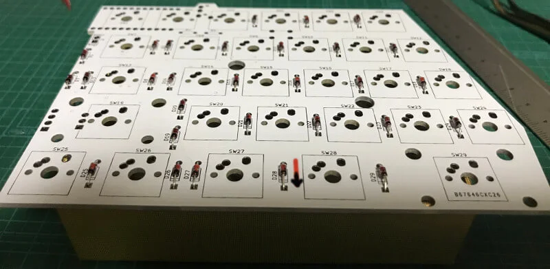 Mint60でダイオードの向き