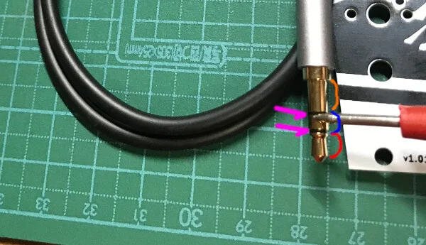 Mint60で3極ケーブルの導通確認