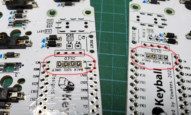 自作キーボード「Keyball61」の組み立て手順〜ジャンパのはんだ付け