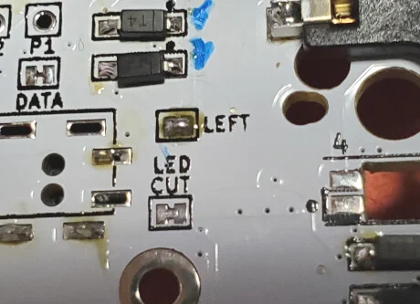 自作キーボード「Keyball61」の組み立て手順〜左手側の左右判定ジャンパーをはんだ付け