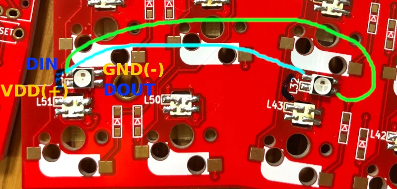 LEDが点灯しない時のテスターチェック