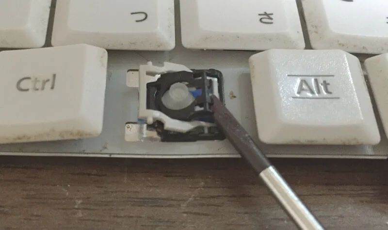 レッツノートS9のキーボードとパンタグラフの仕組み