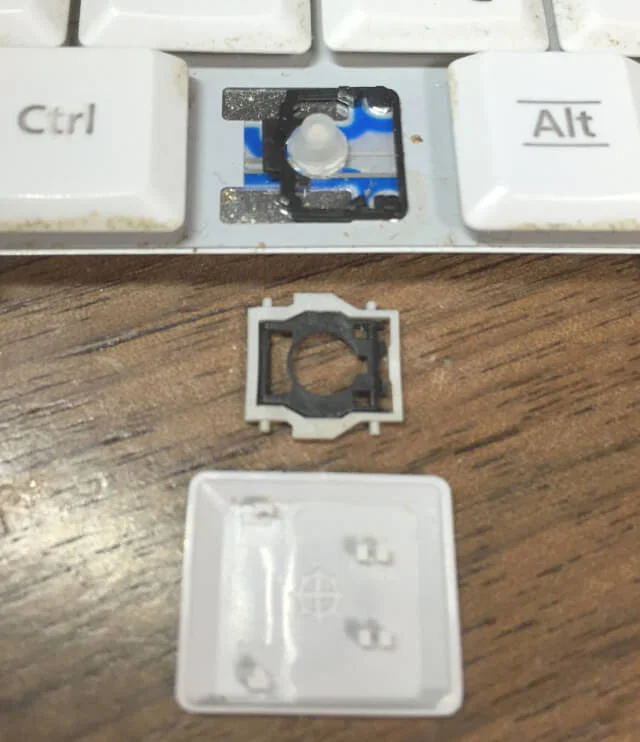 レッツノートS9のパンタグラフの仕組み写真-2