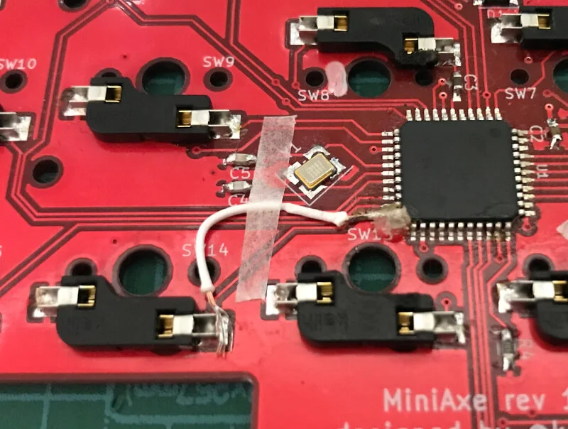 銅線ケーブルでの空中配線が成功