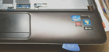 pavillion db6トップカバーを外す